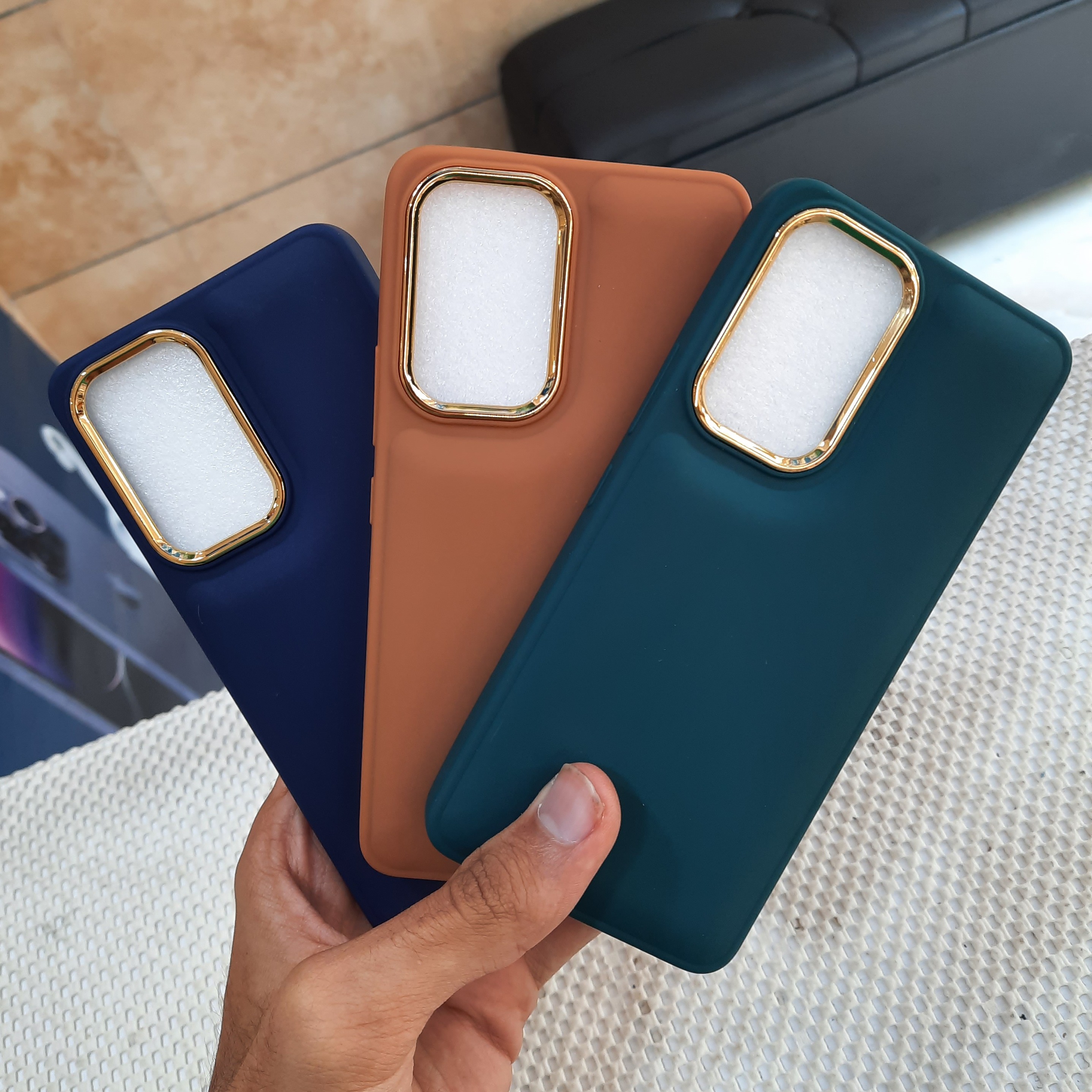 قاب (کاور) پافر متالی سامسونگ A53