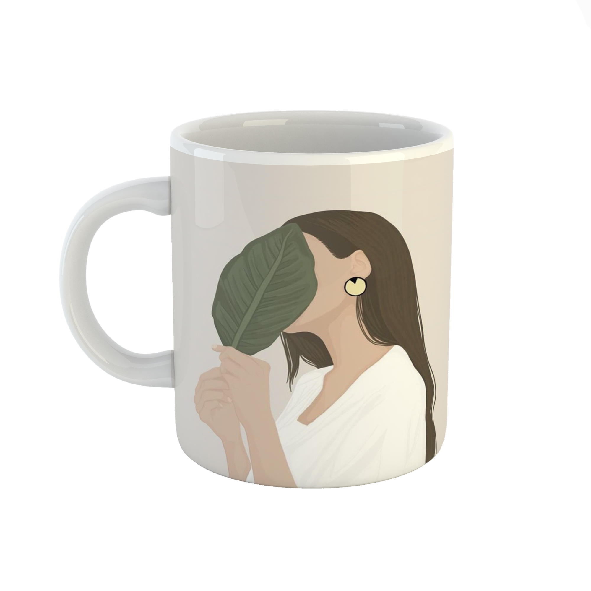 ماگ طرح دختر