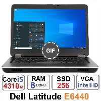 لپ تاپ دل Dell LatiTude E6440 Core i5 4310m رم8و256