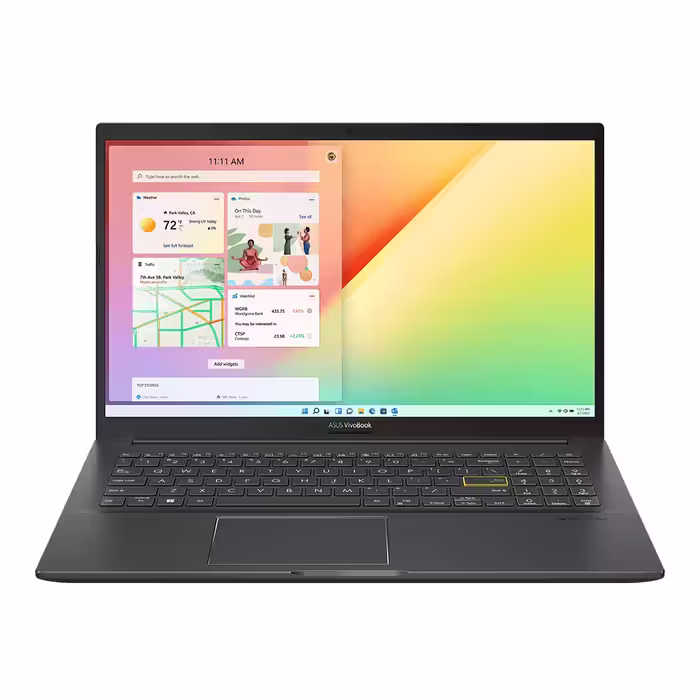 لپ تاپ 15 اینچی ایسوس مدل K513EQ با پردازنده Core i7 1165G7، رم 16 گیگابایت، حافظه 512 گیگابایت SSD و گرافیک MX350 2GB
