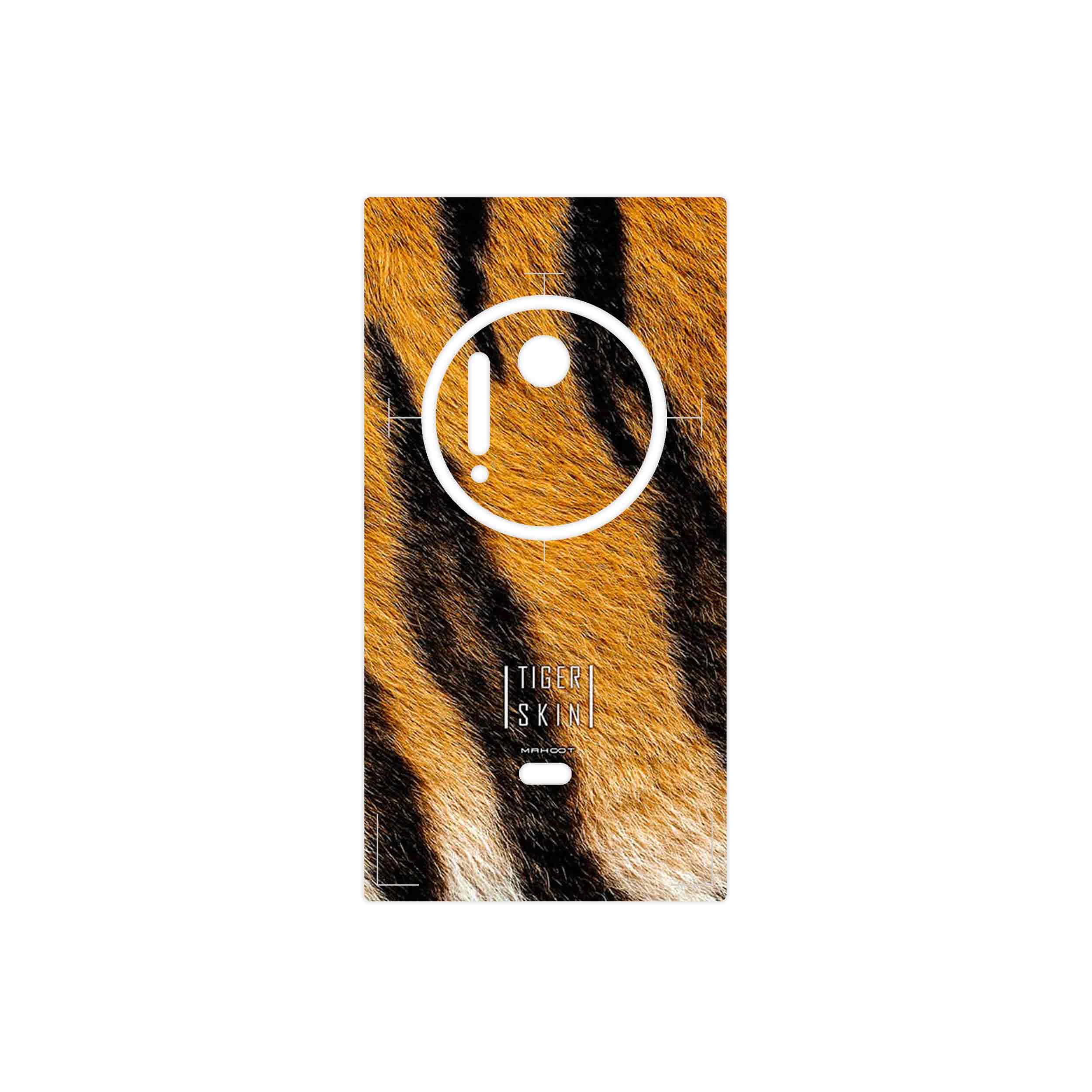 برچسب پوششی ماهوت مدل Tiger Skin مناسب برای گوشی موبایل نوکیا Lumia 1020