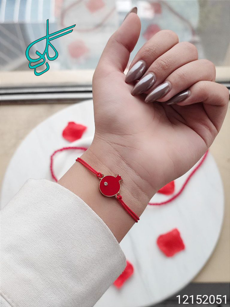 خرید دستبند طرح انار ویژه شب یلدا کد 1216705 - ردگل