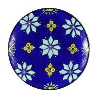 بشقاب دیوارکوب سفالی کد SN-1-10-19