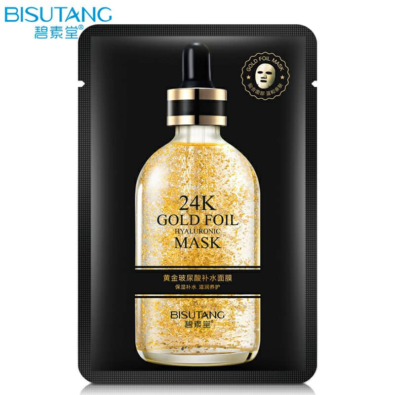 ماسک نقابی طلا و هیالورونیک اسید بیسوتانگ