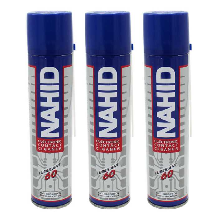 اسپری چرب ناهید مدل CONTACT کد 60 حجم 300 میلی لیتر بسته 3 عددی