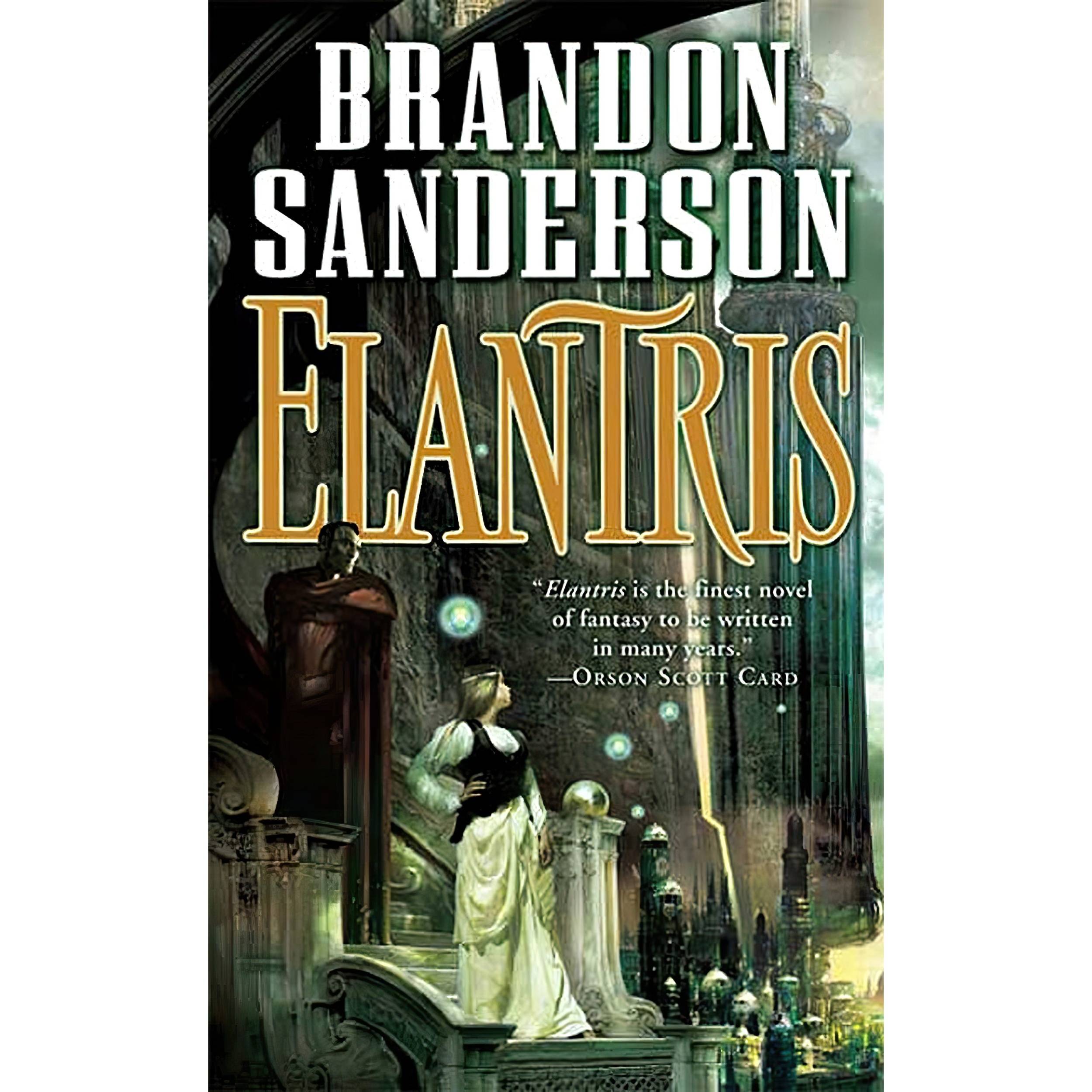 کتاب Elantris اثر Brandon Sanderson انتشارات Tor Fantasy