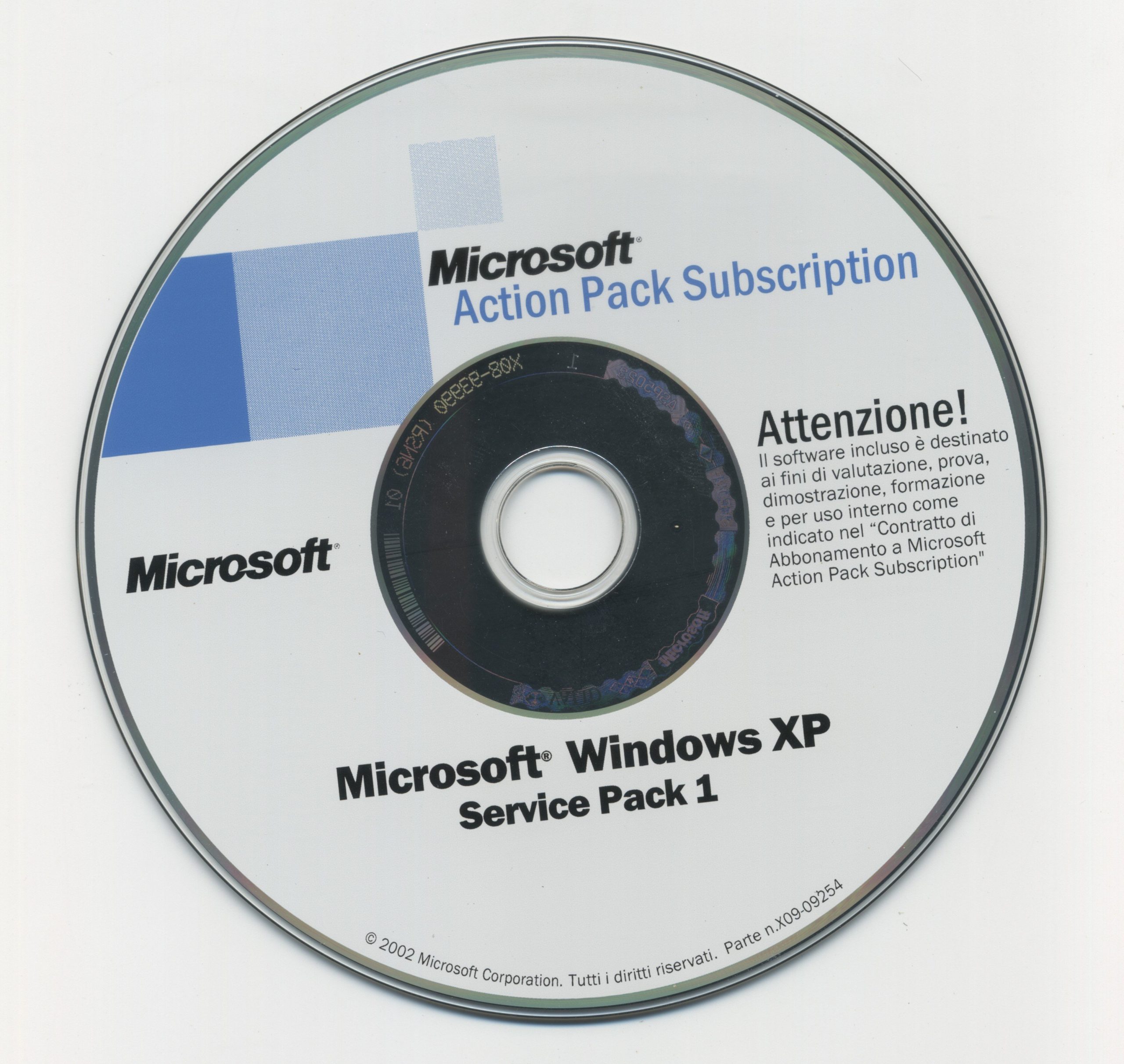 نرم افزار ویندوز Microsoft Windows XP Service Pack 1