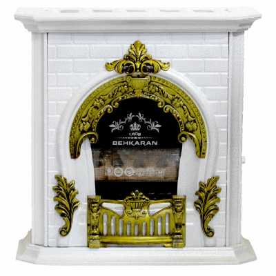 بخاری گازی بهکاران مدل پرنس شومینه دار کد 36000