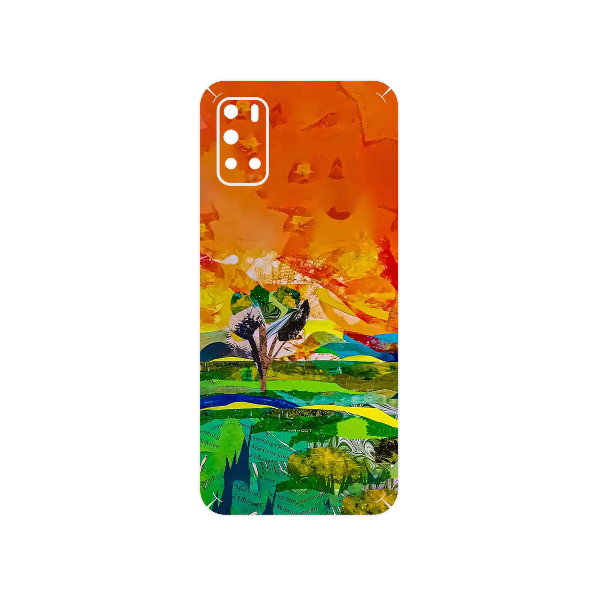 برچسب پوششی ماهوت مدل Collage of Painting مناسب برای گوشی موبایل جی پلاس Z10