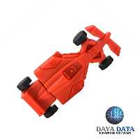 فلش مموری فانتزی دایا  دیتا طرح ماشین مسابقه ای مدل PS1002-1 ظرفیت16GB -USB2 