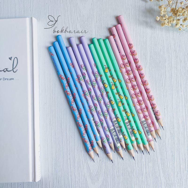 مداد مشکی استدلر مدل پاستلی کد 1