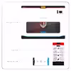 برچسب پوششی ماهوت مدل AC-Milan مناسب برای تبلت سامسونگ Galaxy Tab S6 2019 SM-T860