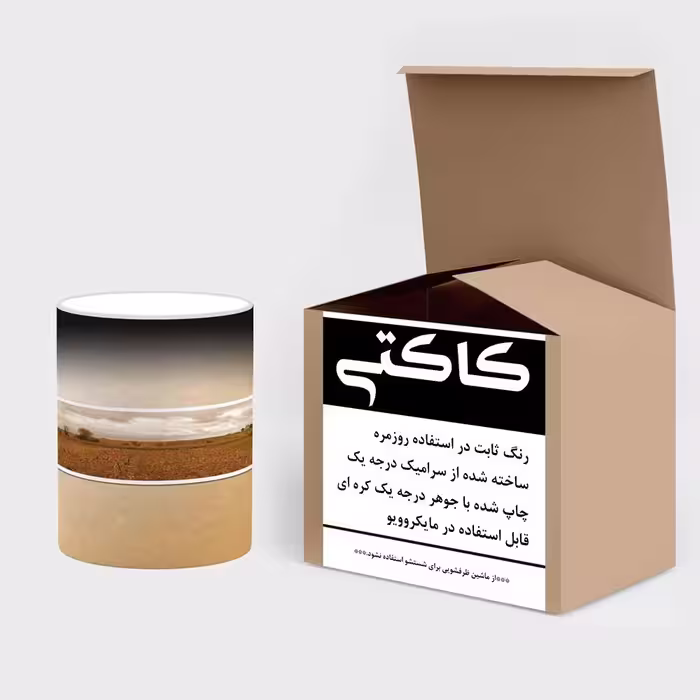 ماگ حرارتی کاکتی طرح فانتزی مدل mgh20899