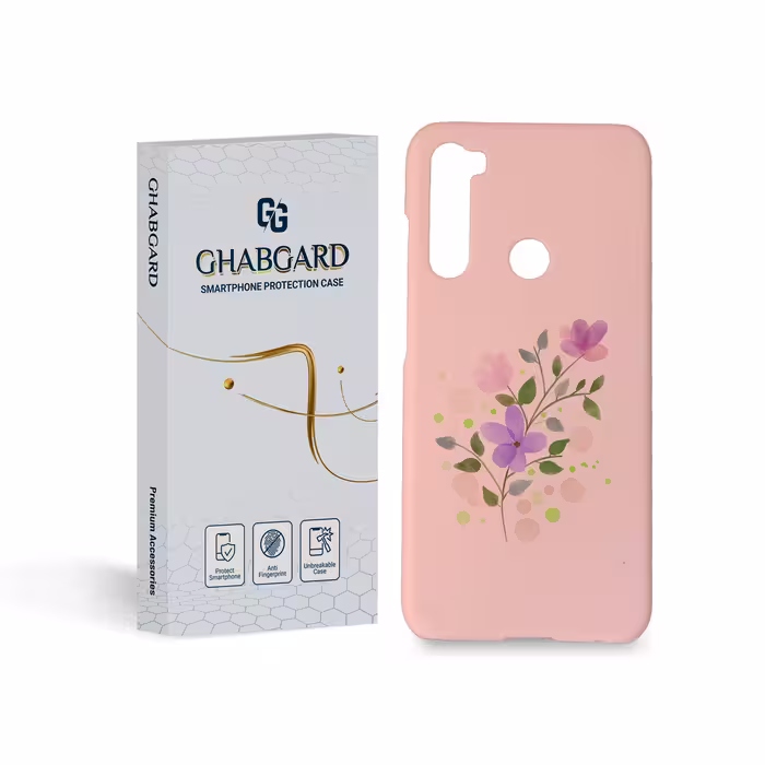 کاور قاب گارد مدل گل مناسب برای گوشی موبایل شیایومی Mi note 8