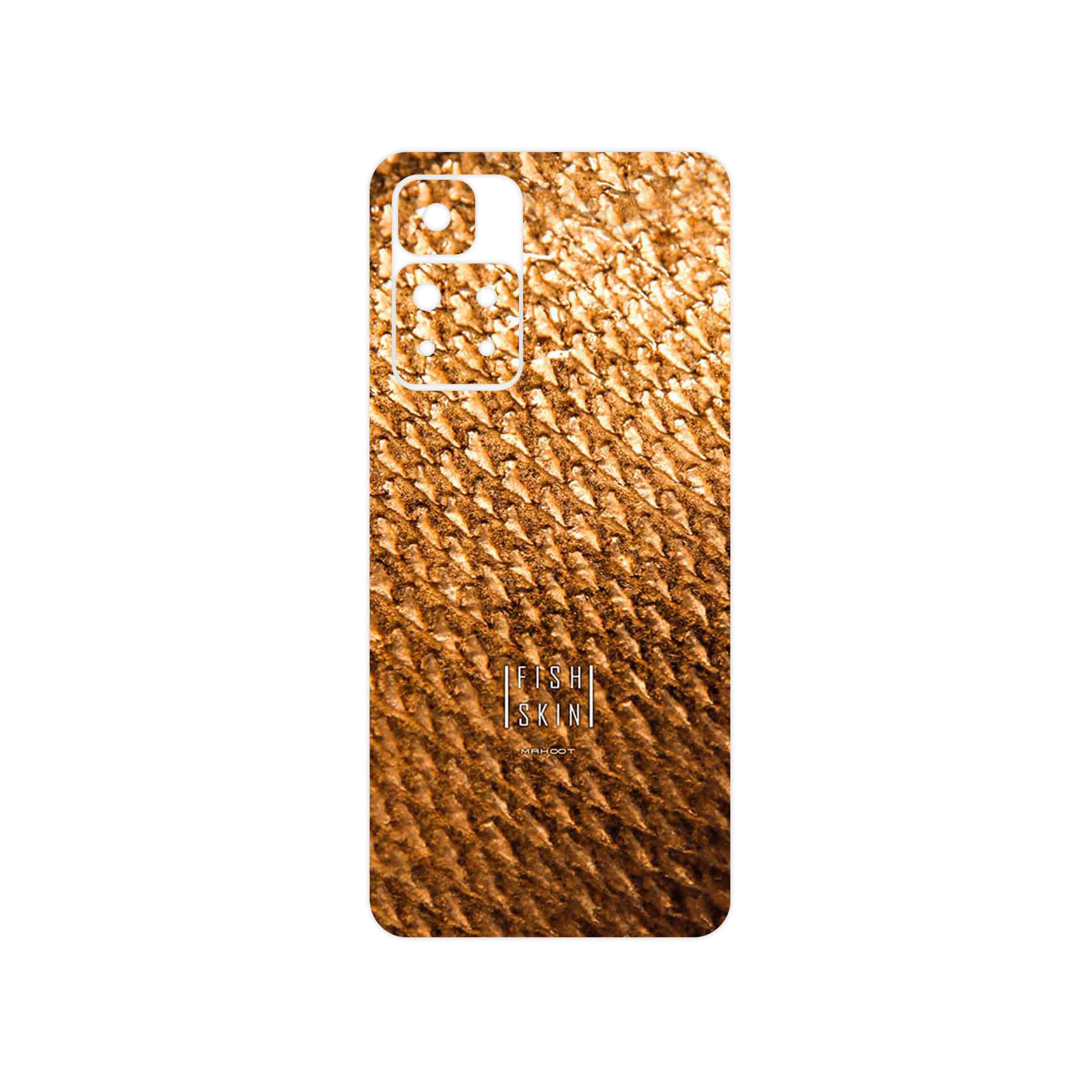 برچسب پوششی ماهوت مدل Fish Skin مناسب برای گوشی موبایل شیائومی Redmi Note 11 Pro Plus 5G
