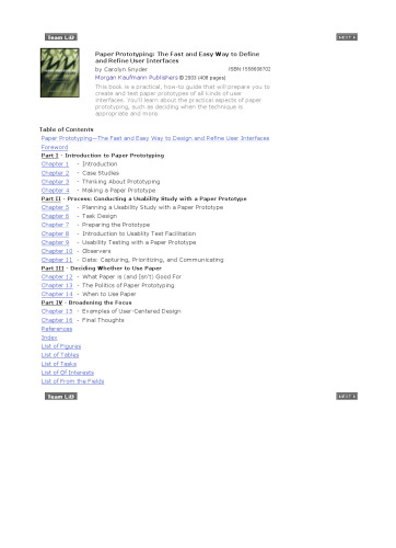 خرید و دانلود نسخه کامل کتاب Paper Prototyping: The Fast and Easy Way to Design and Refine User Interfaces