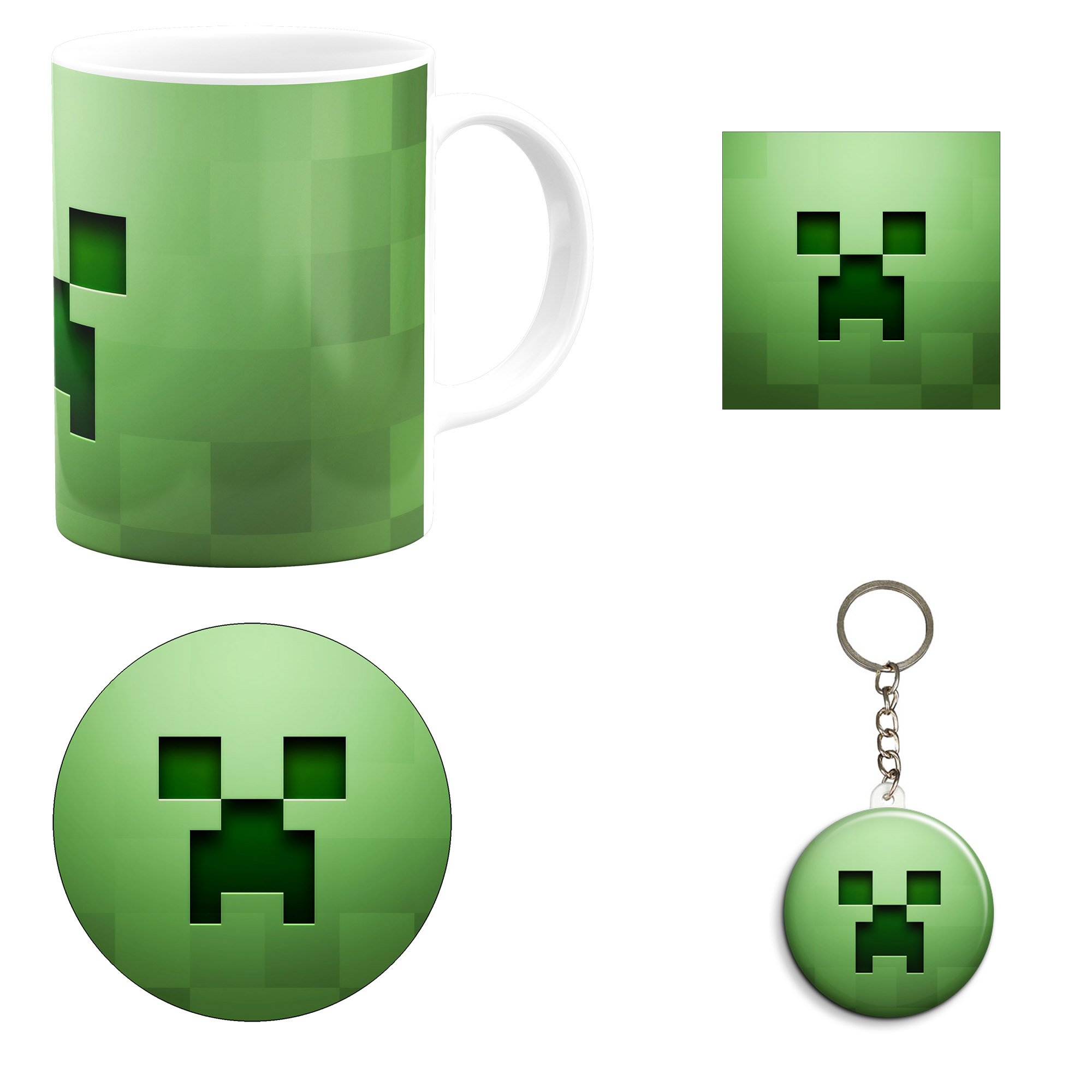 ست هدیه ماگ مدل ماینکرافت طرح Minecraft کد M24