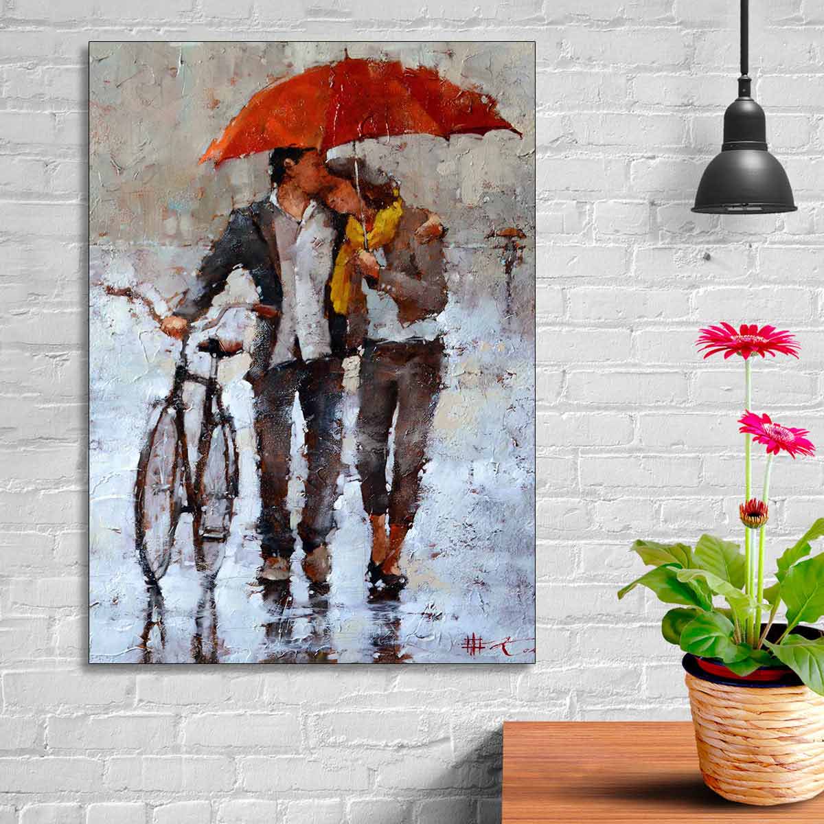 تابلو شاسی گالری استاربوی طرح عاشقانه مدل هنری 435