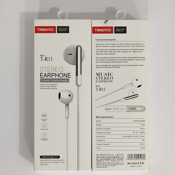 هندزفری با سیم ترانیو TRANYOO T-R11