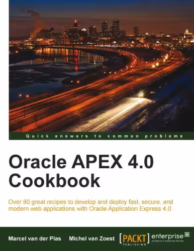 خرید و دانلود نسخه کامل کتاب Oracle APEX 4.0 Cookbook