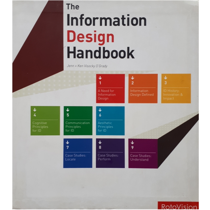 كتاب Information Design Handbook اثر جمعي از نويسندگان انتشارات Rotovision