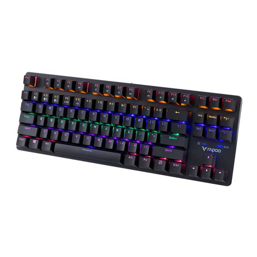 کیبورد گیمینگ با سیم  رپو مدل V500PRO-87