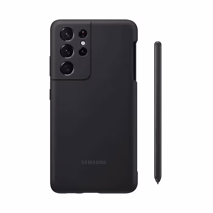 کاور سیلیکونی گوشی سامسونگ Galaxy S21 Ultra با قلم هوشمند S Pen
