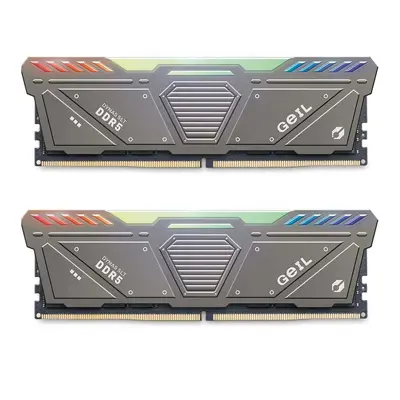 رم دسکتاپ DDR5 دوکاناله 5200 مگاهرتز CL34 گیل مدل POLARIS RGB ظرفیت 32 گیگابایت