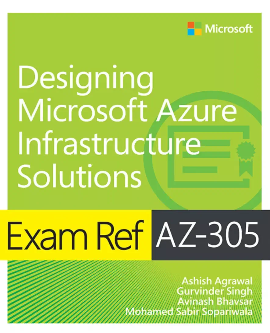 کتاب Exam Ref AZ-305 Designing Microsoft Azure Infrastructure Solutions