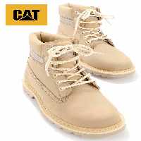 چکمه و بوت چند رنگ زنانه چرم طبیعی Caramel Nubuck CAT0111000101 Caterpillar