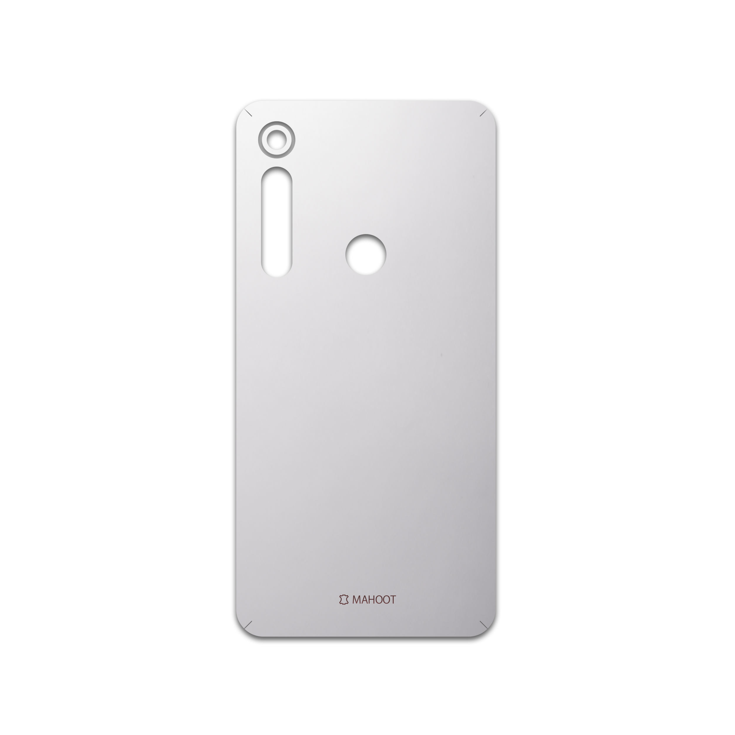 برچسب پوششی ماهوت مدل Matte-White مناسب برای گوشی موبایل موتورولا One Macro