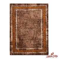 فرش ساوین طرح نیلو شکلاتی