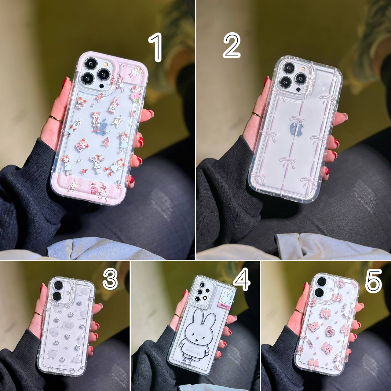 قاب شفاف مینیمال آیفونی