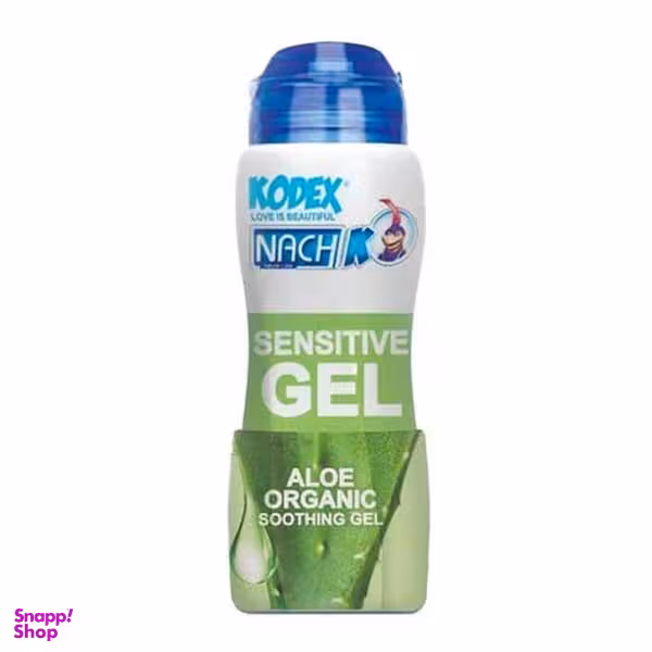 ژل آمیزشی روان کننده کدکس (Kodex) مدل Lubricant Sensitive با اسانس آلوئه ورا حجم 90 میلی لیتر