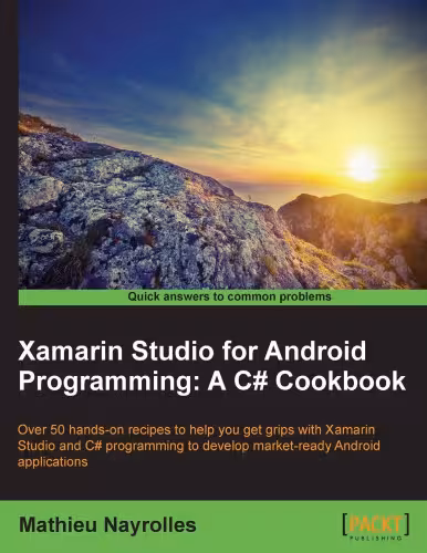 خرید و دانلود نسخه کامل کتاب Xamarin Studio for Android Programming: A C# Cookbook