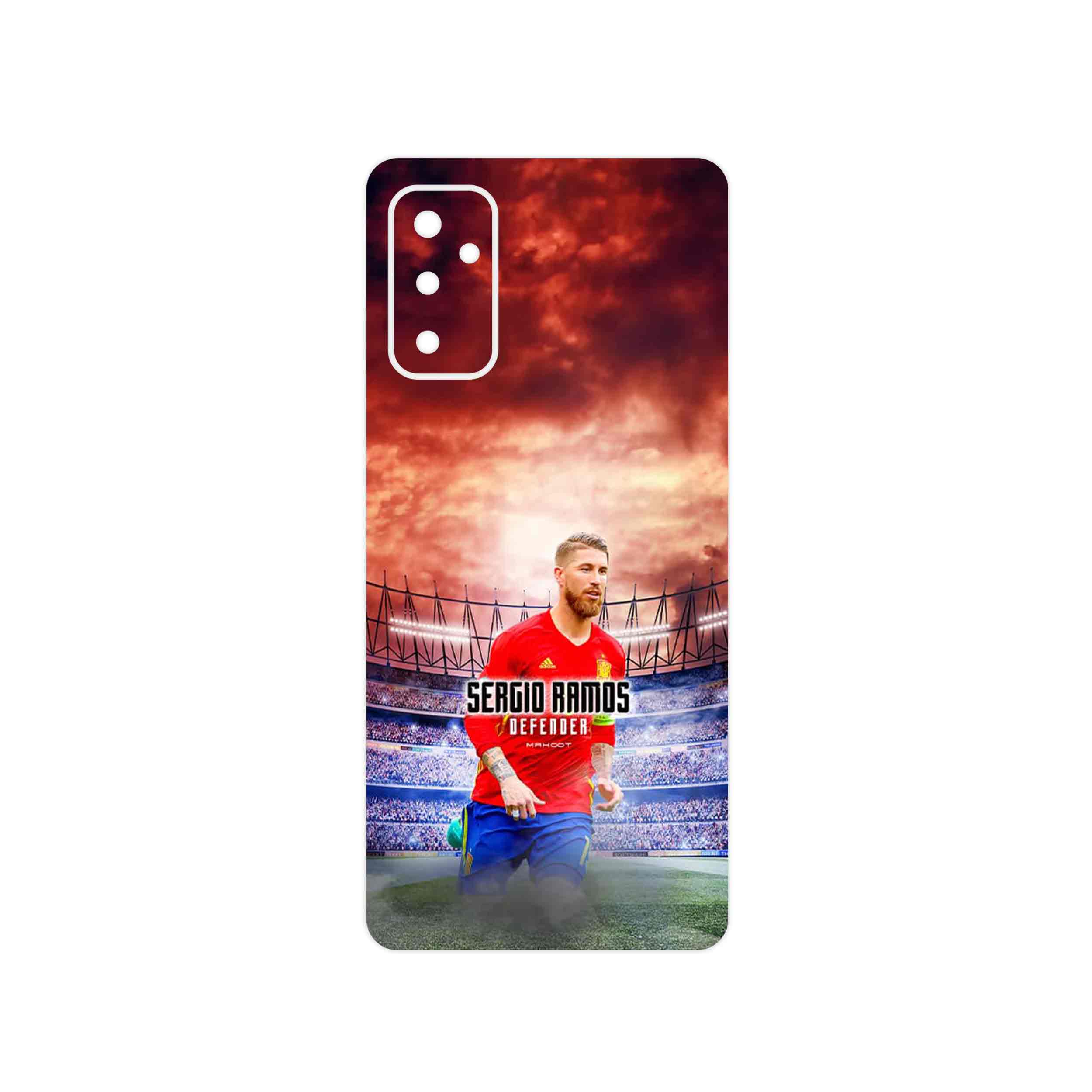 برچسب پوششی ماهوت مدل Sergio Ramos مناسب برای گوشی موبایل سامسونگ Galaxy M52 5G
