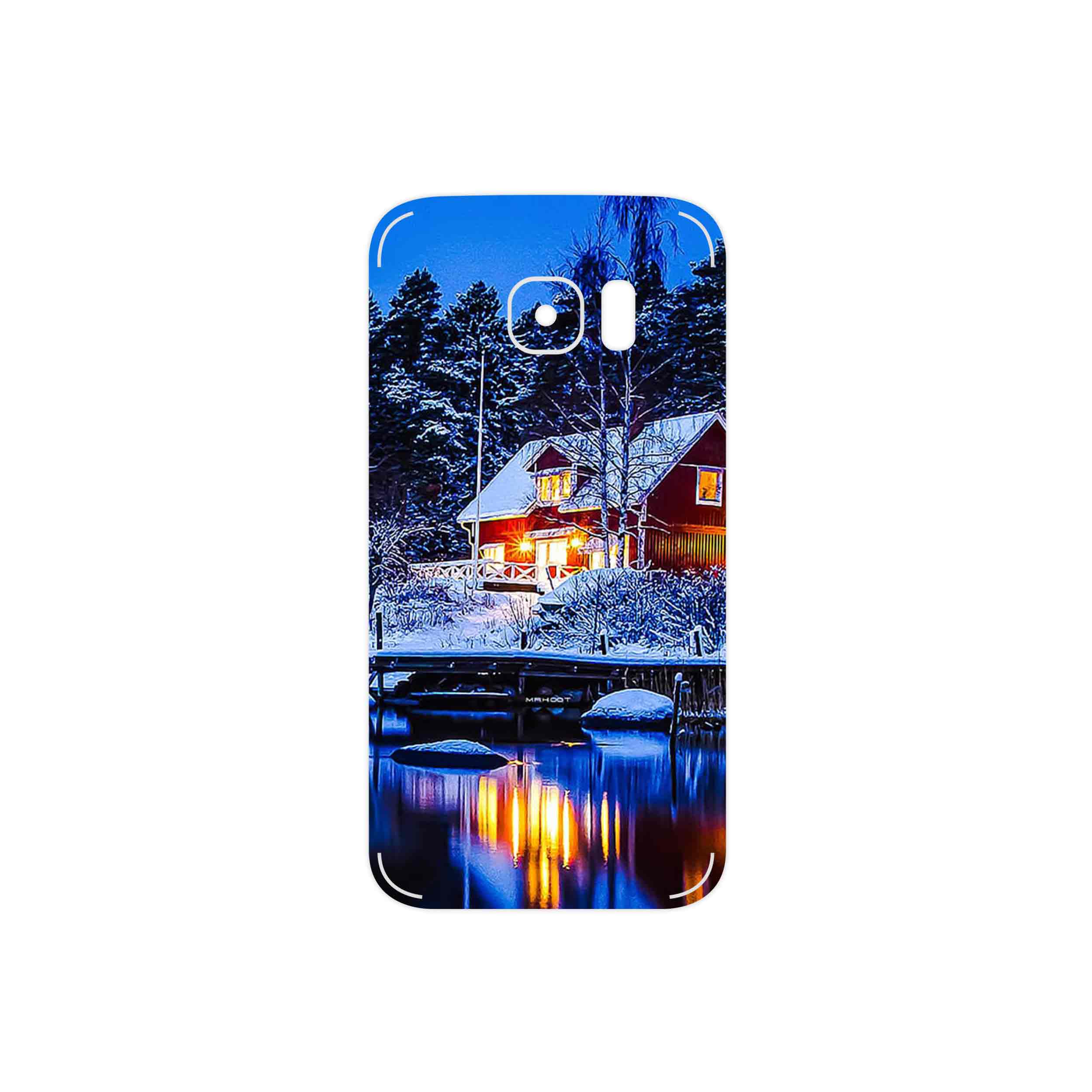 برچسب پوششی ماهوت مدل Winter Season مناسب برای گوشی موبایل سامسونگ Galaxy S7