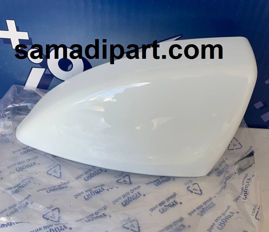 قاب آینه دنا پلاس چپ (راننده)سفید کروز (CR34175602)