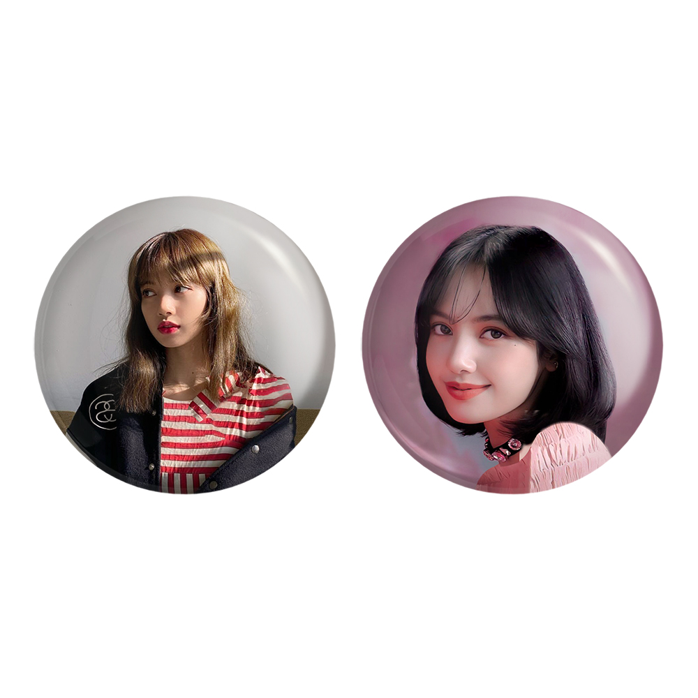 پیکسل خندالو مدل لیسا بلک پینک کد 1427214261 مجموعه 2 عددی