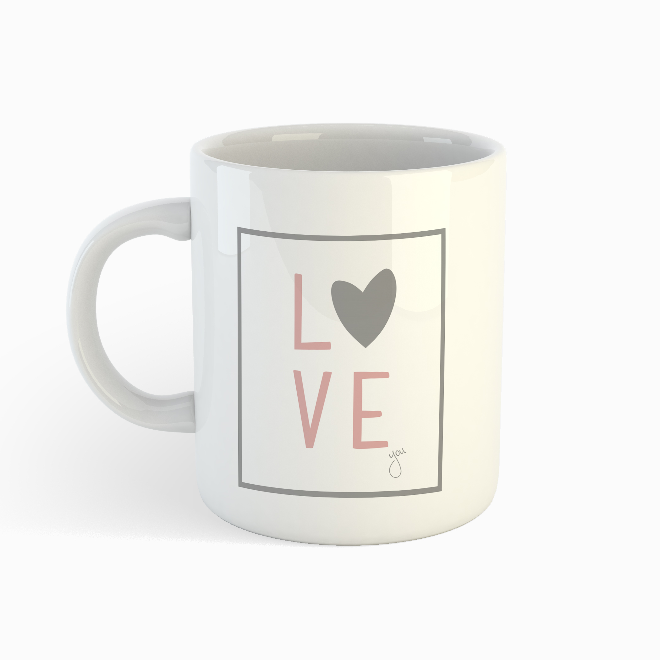 ماگ طرح i love you مدل روز عشق کد 02