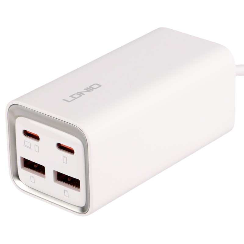 شارژر رومیزی فست شارژ Ldnio A4610C 4Port 5A QC4.0 PD 65W