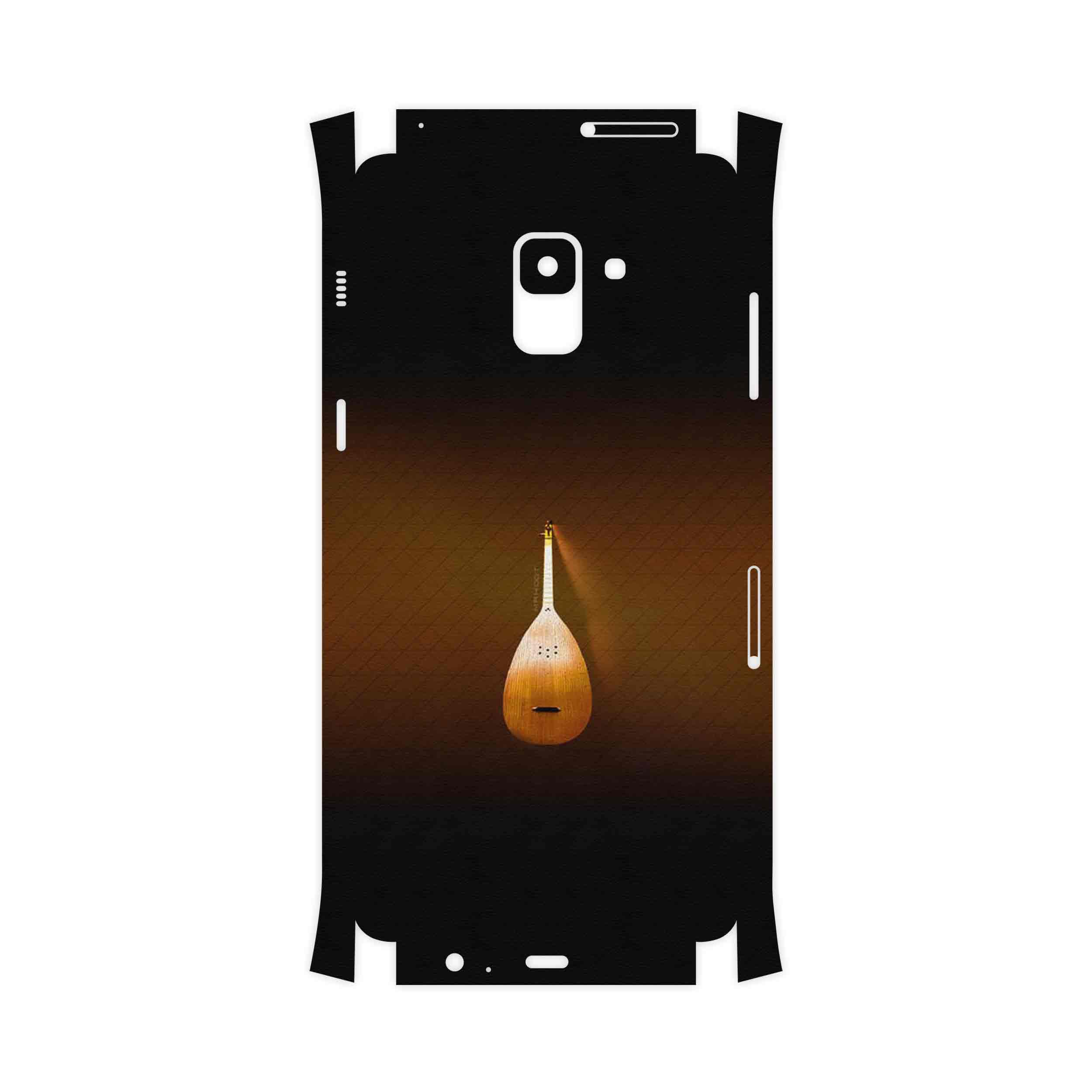 برچسب پوششی ماهوت مدل tambour-FullSkin مناسب برای گوشی موبایل سامسونگ Galaxy A8 Plus 2018