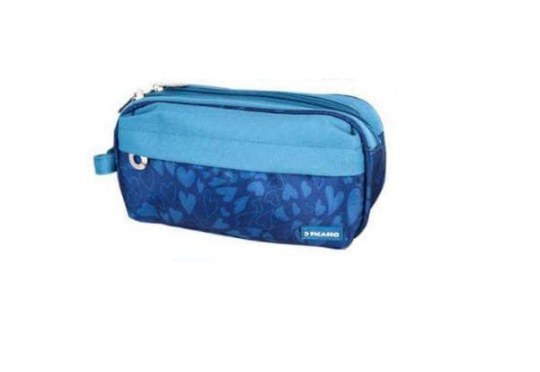 جامدادی پیکاسو سه زیپ 2 رنگ کد K1 طرح 7