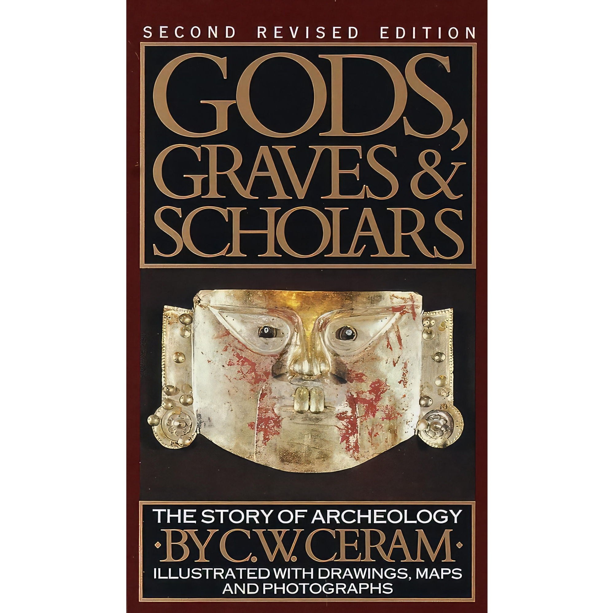 کتاب زبان اصلی Gods Graves and Scholars اثر C W Ceram انتشارات Vintage