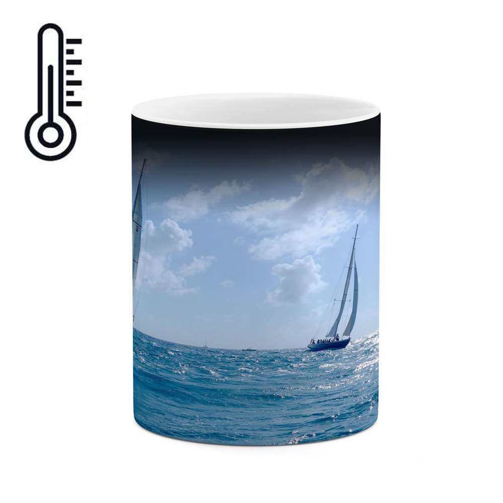 ماگ حرارتی کاکتی طرح قایق مدل mgh16073