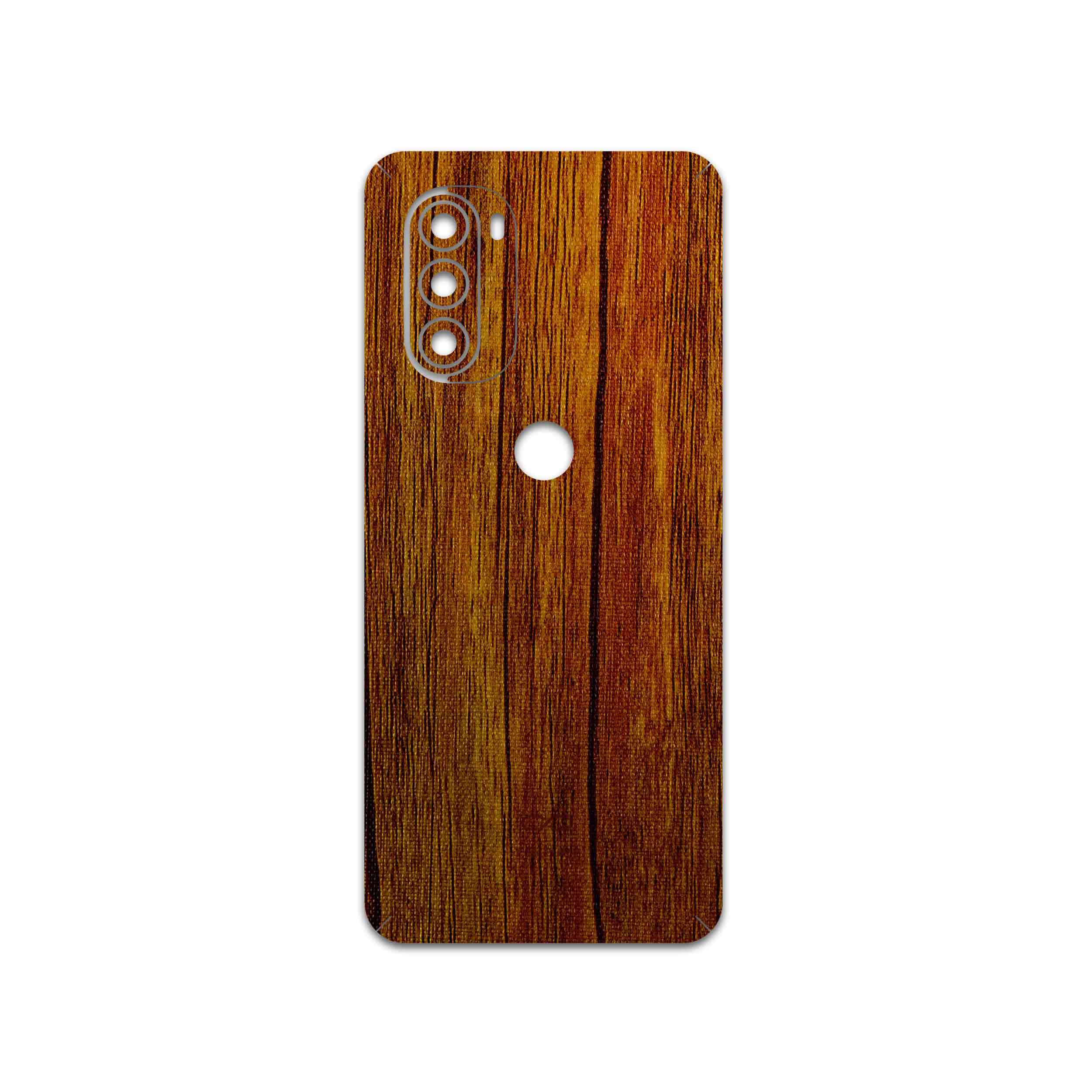 برچسب پوششی ماهوت مدل Orange-Wood مناسب برای گوشی موبایل موتورولا Moto G51 5G