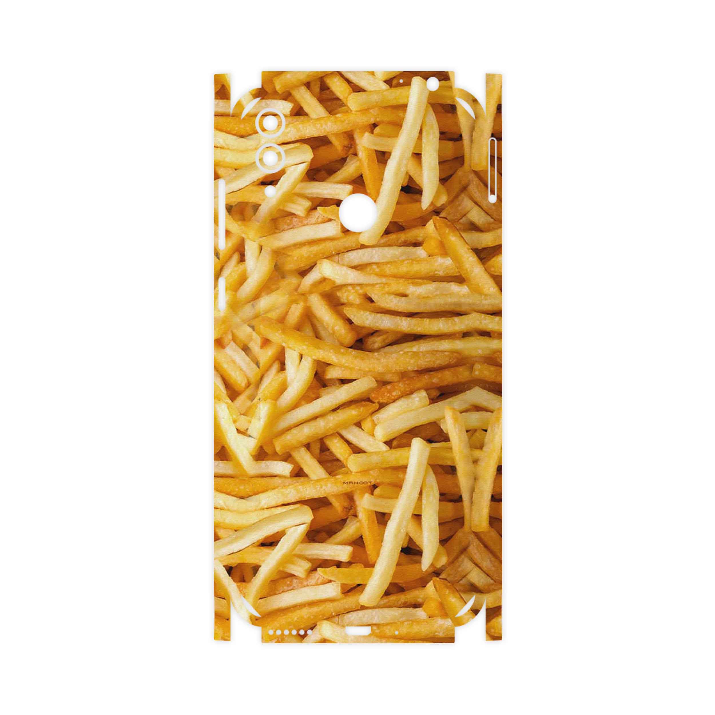 برچسب پوششی ماهوت مدل French fries-FullSkin مناسب برای گوشی موبایل آنر 8C