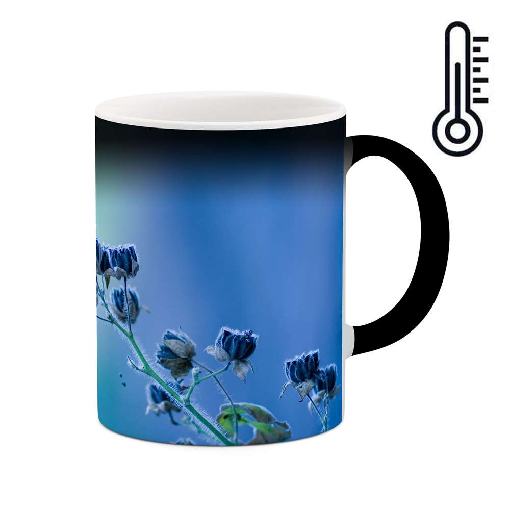 ماگ حرارتی طرح گل مدل mgh11977