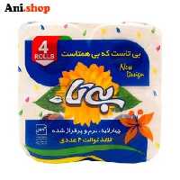 دستمال توالت 6 قلو بی تا P.P کد N5