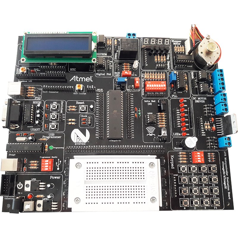 برد آموزشی میکروکنترلر AVR